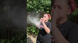 Blowing A Balloon Until Pop