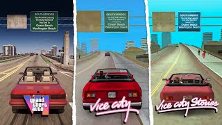 GTA 6 vs Vice City and Vice City Stories Every Location Compared