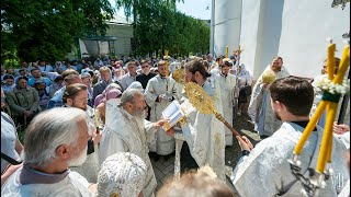 У день Вознесіння Господнього Предстоятель очолив святкове богослужіння у Флорівському монастирі