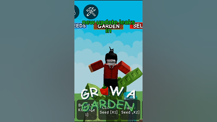NEW UPDATE LEAK?! (grow a garden Roblox)