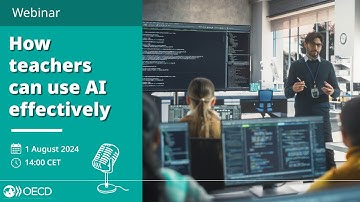 Webinar: How teachers can use AI effectively