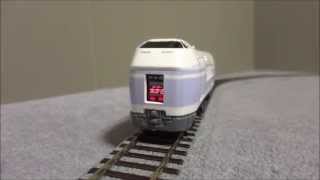 【鉄道模型】ヘッドマーク付きプチ電車シリーズ　　OLED display on the front of a model train
