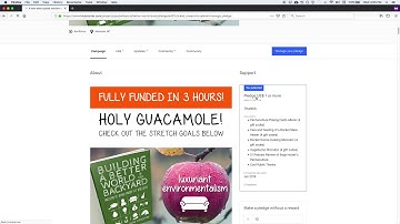 Upping your kickstarter pledge