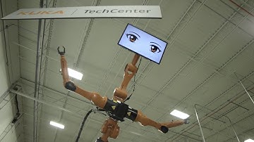 The Giant Robot Dance - Daily Planet - andyRobot - Kuka