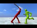 Dynamic NPCs Fight in a Battle Royale! with active ragdoll physics#12