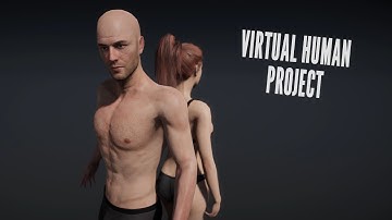 Virtual Human Project | Procedural Emotions, Gaze and Lip Sync | Unity 2019.4 HDRP