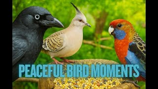 Peaceful Bird Moments for Relaxation \& Sleep #birds #meditationmusic #nature