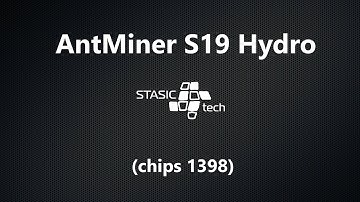 Hash-test AntMiner S19Hydra (chips 1398) tester Stasic.tech