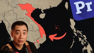 Kĩ thuật minh họa bản đồ - Premiere Pro (mừng 2/9)