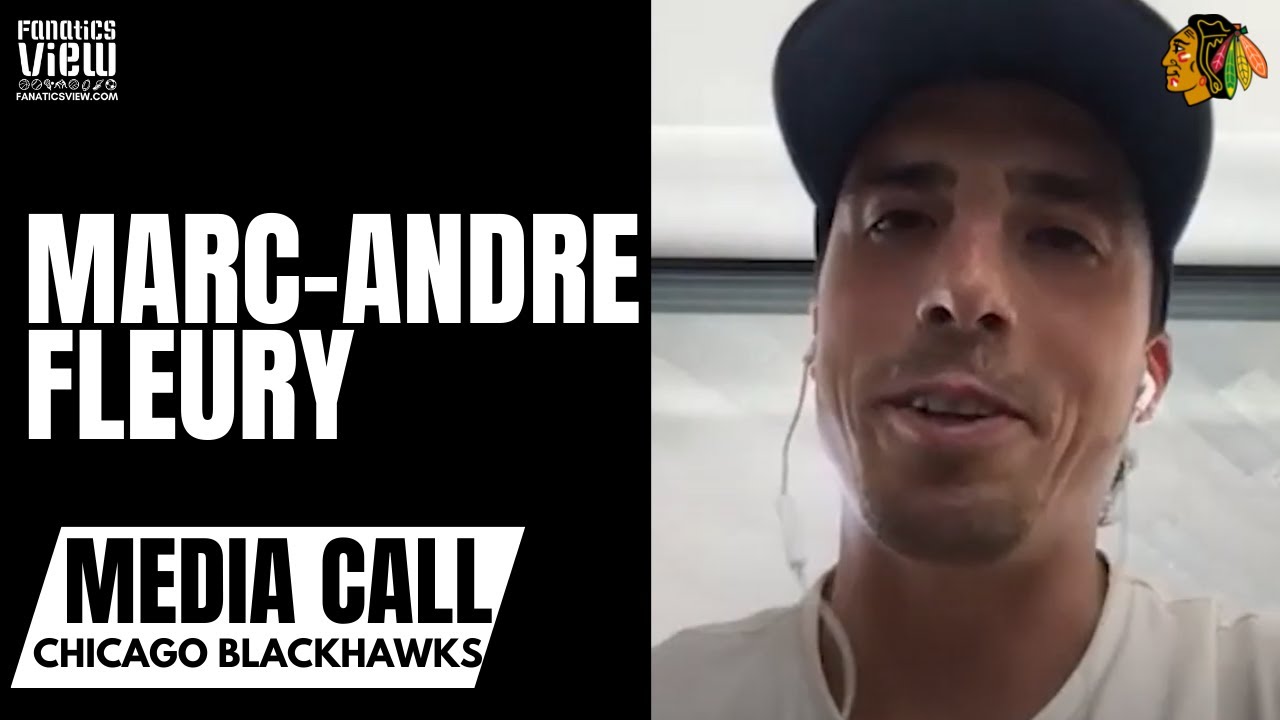 Marc-Andre Fleury Reacts to Being Traded to Chicago Blackhawks & Talks Choosing Not to Retire