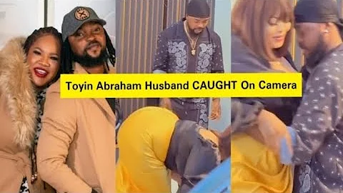 SEE What TOYIN ABRAHAM Husband Kolawole AJEYEMI Was CAUGHT On CAMERA Doing YORUBA movie actor
