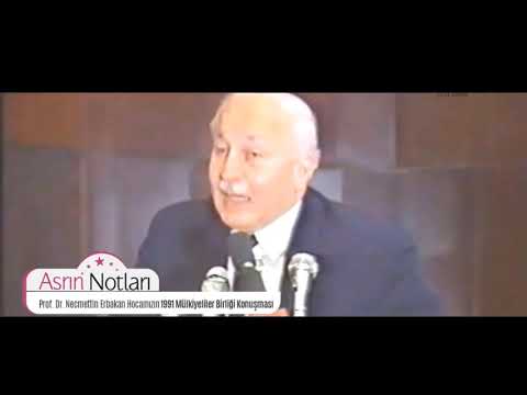 Necmettin Erbakan - Mülkiyeliler Birliği Konuşması - 1991