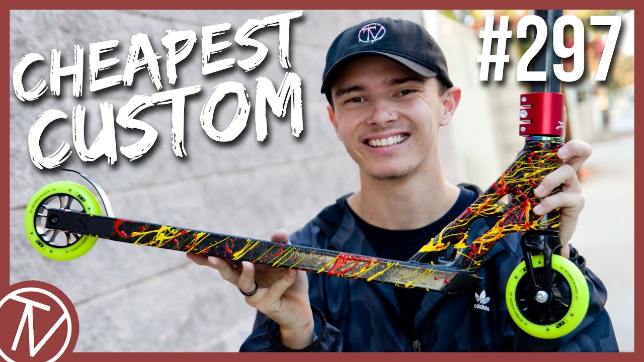 Cheapest Possible Custom Build!! (#297) │ The Vault Pro Scooters - YouTube