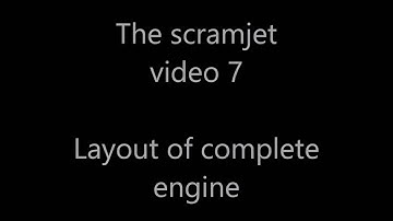 Scramjets 7 - The complete scramjet engine