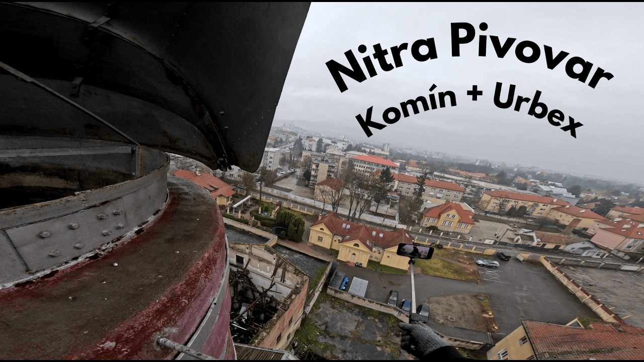 Urbex Chátrajuceho Pivovaru v Nitre + Komín!!!