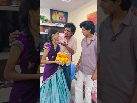 నాని బతుకమ్మ ఎక్కువసేపు ఆడకు కాళ్లు నొస్తాయి #family #emotional #love #brother