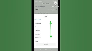 time out screen | screen sleep time in redmi phone