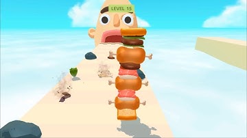😱🥪 Sandwich Runner Level 13-15 Game Mobile Update All Trailers iOS, Android Gameplay Walkthrough