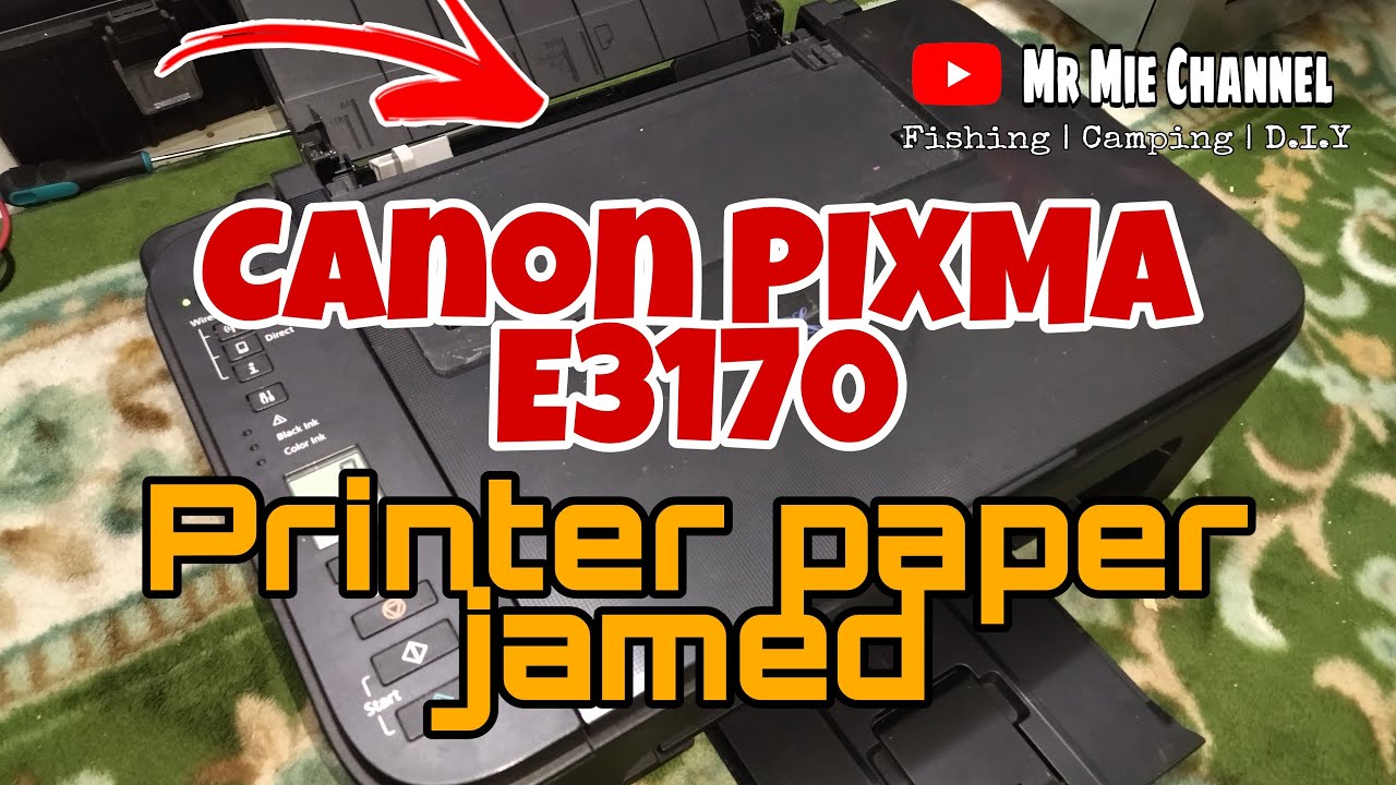 Canon Printer Rip #diy | how to repair printer paper jamed | Printer canon Kertas sangkut ...