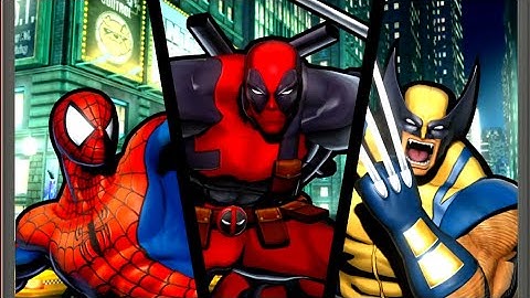 Ultimate Marvel vs. Capcom 3 - Deadpool, Wolverine, Spider-Man Arcade Mode