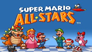 stuck inside SUPER MARIO ALL STARS WAHOO