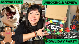 BARK BOX SUPER CHEWER! | Howliday Party | December 2024 | A Dog Parent Unboxing🐾