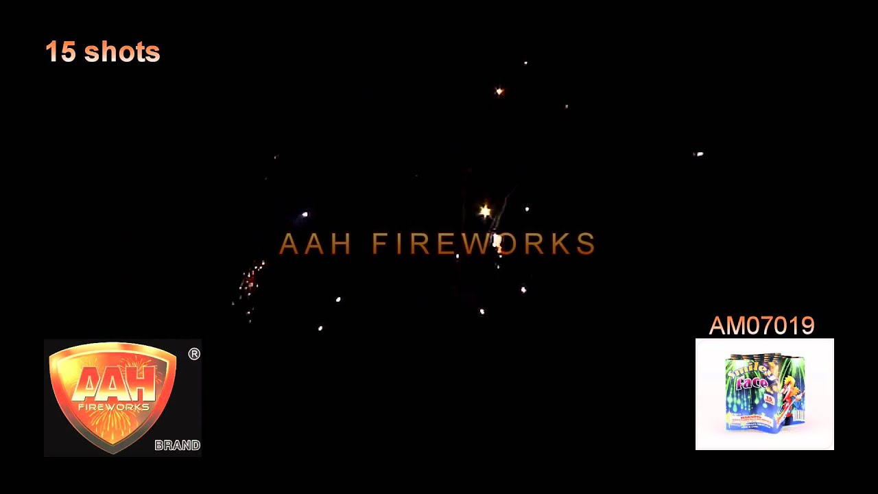 Smiley Face AAH Fireworks Brand YouTube