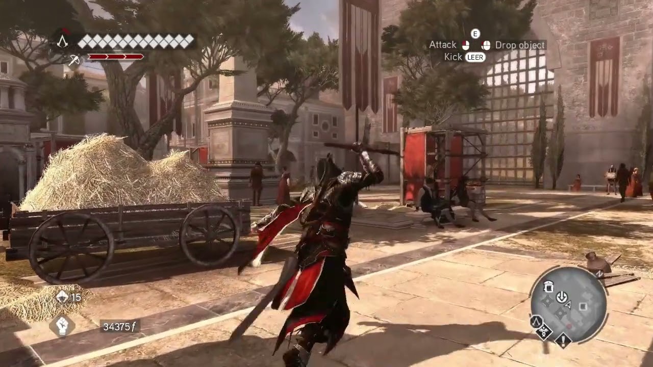 Ezio did not kill civilians! [Short]