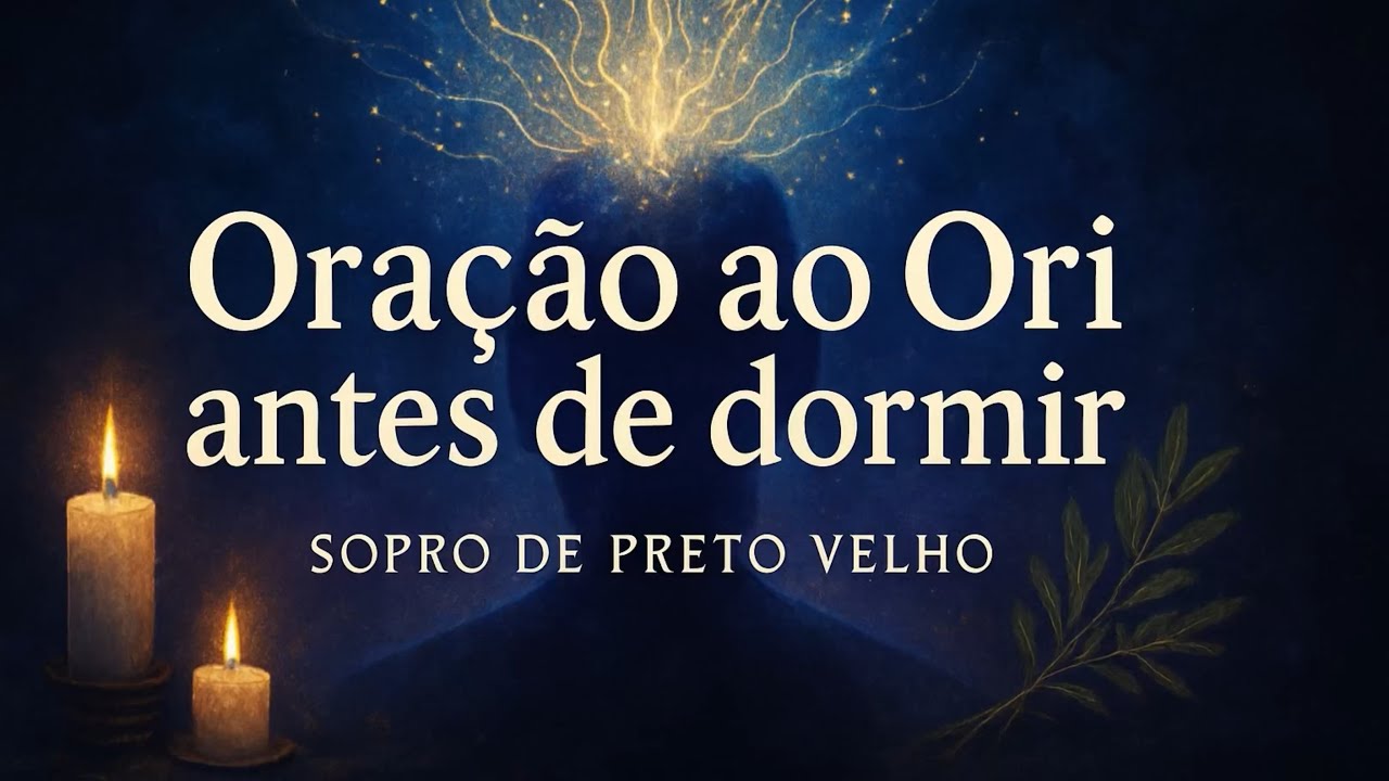 Oração ao Ori Antes de Dormir 🌙 Meditação Noturna de Paz e Axé | Sopro de Preto Velho