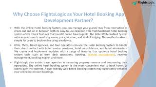 Hotel Booking Portals - FlightsLogic