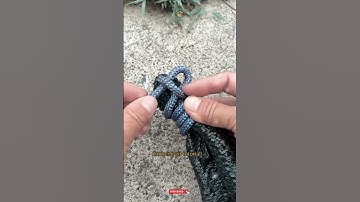 Camping git tutorial #shorts #diy #git #knot #handmade