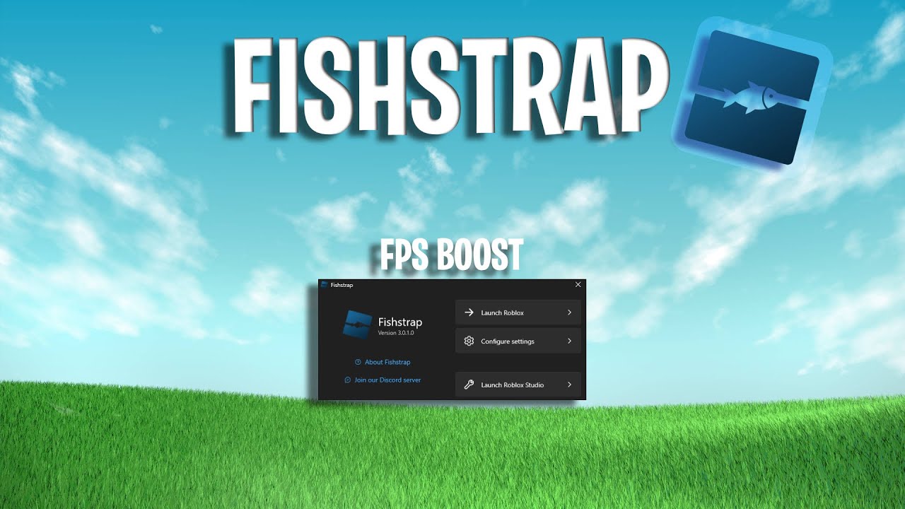 Fishstrap Screen Tutorial On How To Install Fishstrap (Fps Boost) Pls Like And Subscribe ...
