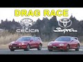 Drag Race #25 | Toyota Celica GT-four vs Toyota Supra RZ