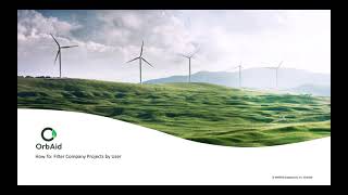 How To Video Filter Company Projects By User