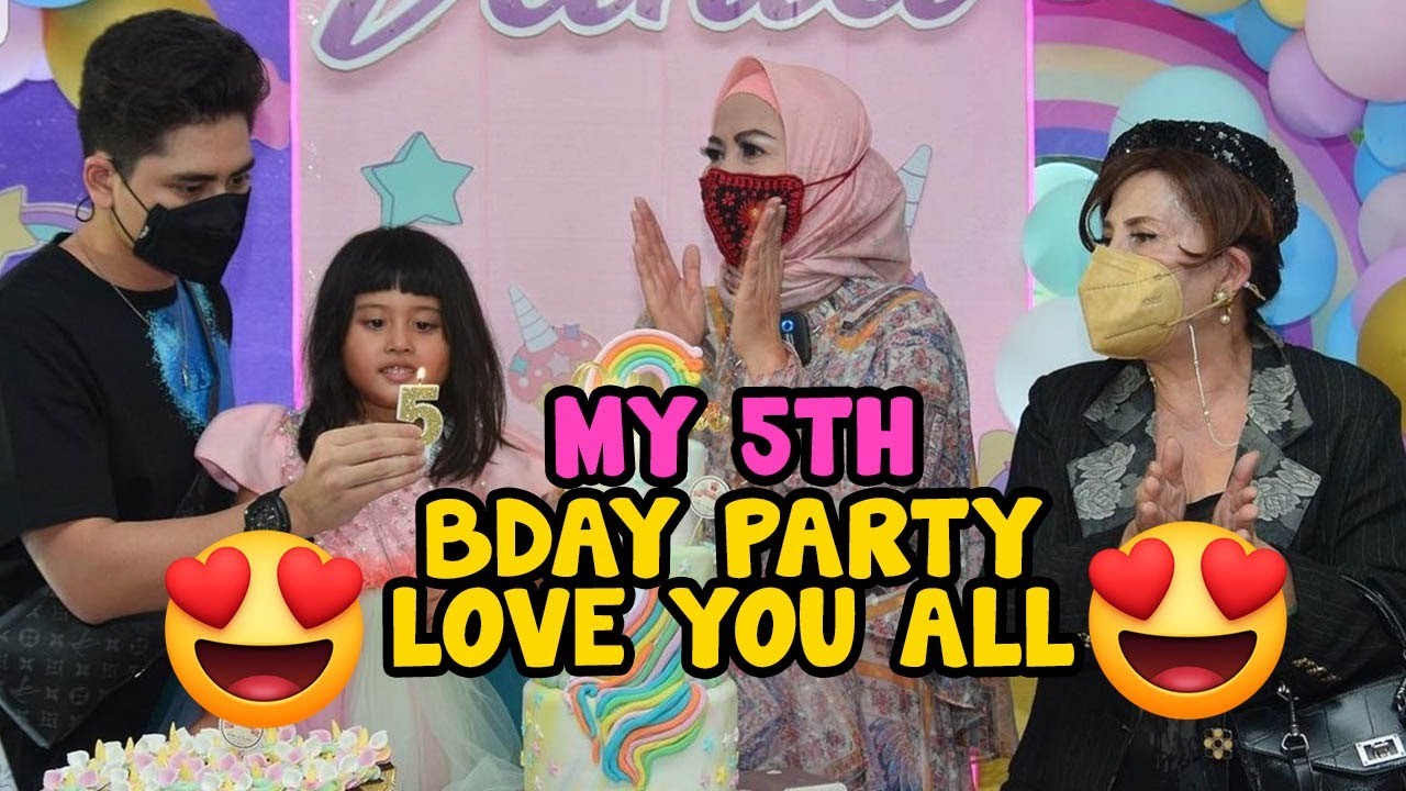 MY 5'th BIRTHDAY PARTY