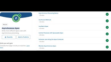 Monitor Asynchronous Apex || Asynchronous Apex