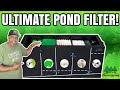 MY NEW POND FILTER CAN TAKE CARE OF 10,000 gallons! *Mountain Tree