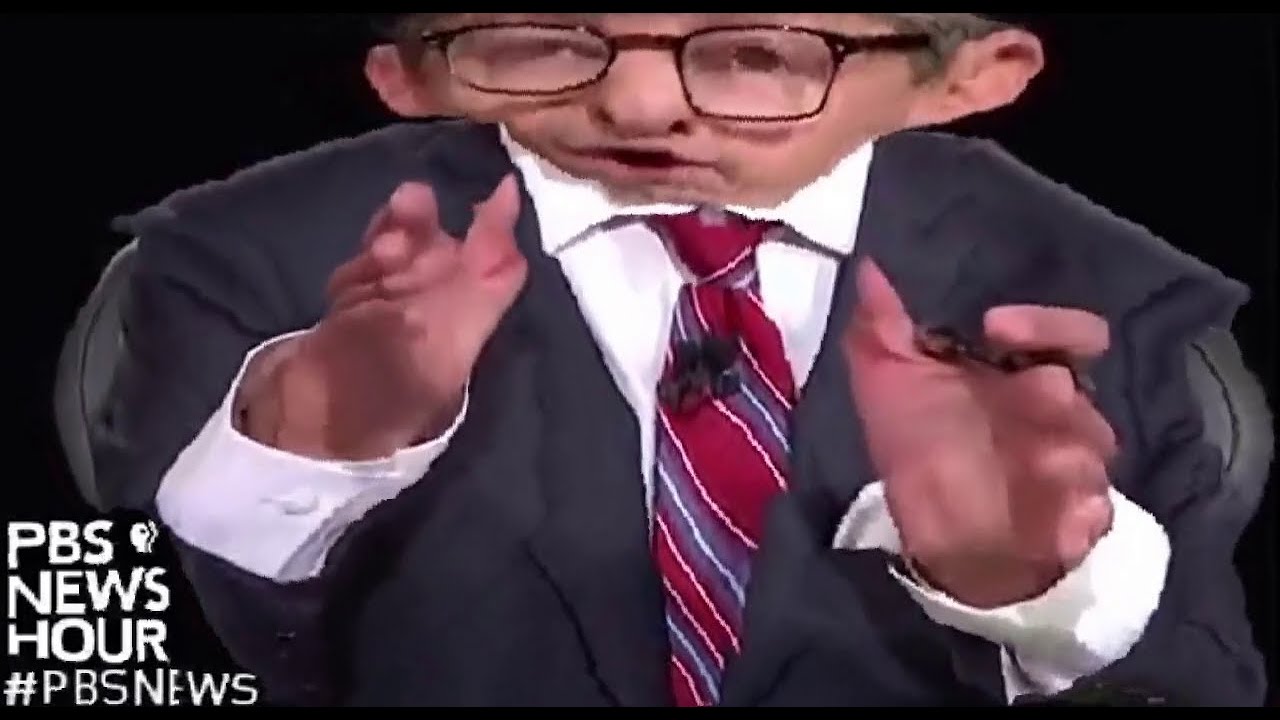 The First 2020 Presidential Debate but every interruption increases content-aware scale