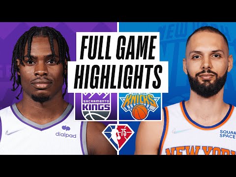 Game Recap: Knicks 116, Kings 96