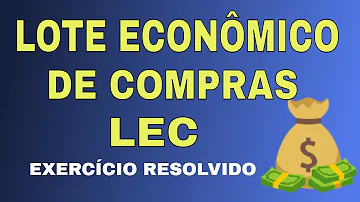 Como calcular o Lote Econômico de Compra?