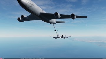 A-10C Air-to-Air Refueling -- Finally success!