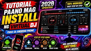 Paano Mag Install ng VirtualDJ sa Android Phone (2026) | Step-by-Step Tutorial | 100% Working Guide