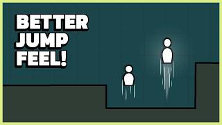 I made jumping feel WAY better in Godot