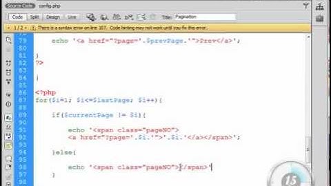 PHP Pagination - PHP ترقيم الصفحات في