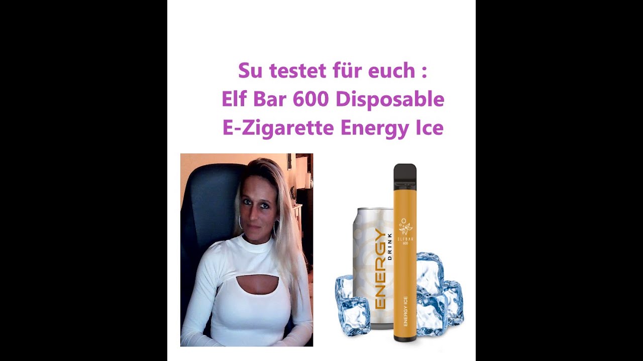 Elf Bar 600 Disposable E-Zigarette Energy Ice