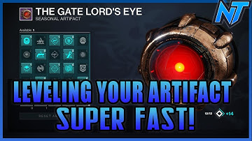 Destiny 2 Shadowkeep - How To Level Your Seasonal Artifact Super Fast!