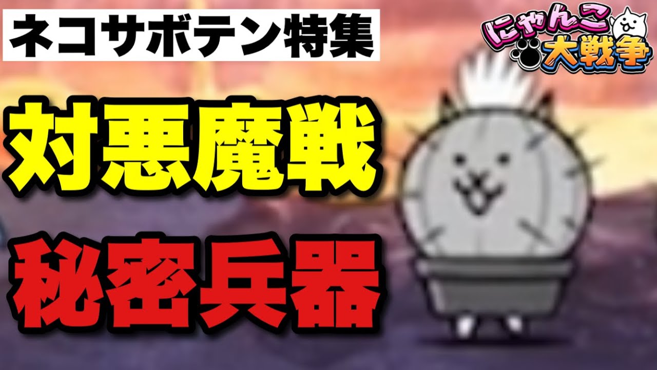 Live Battle Cats] Special feature on Cat Cactus: 
