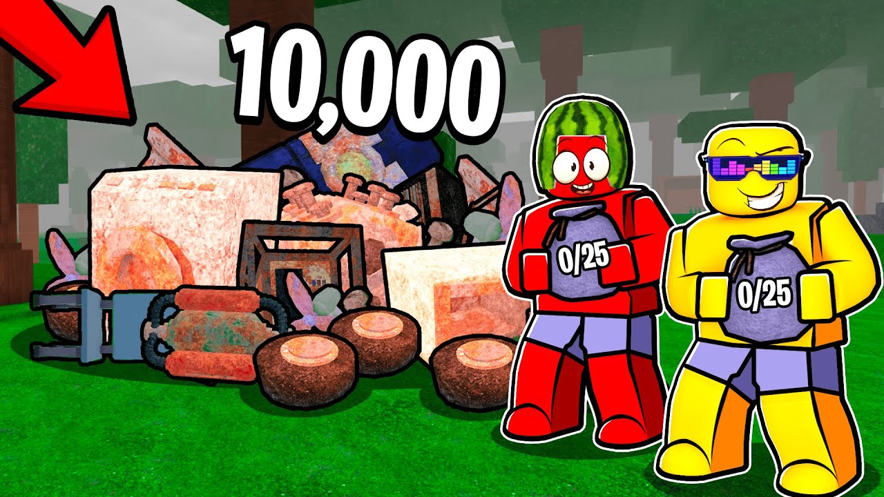 We Collected 10.000 SCRAP In 99 Nights in the Forest🔦