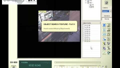 Geovision Search Missing Object