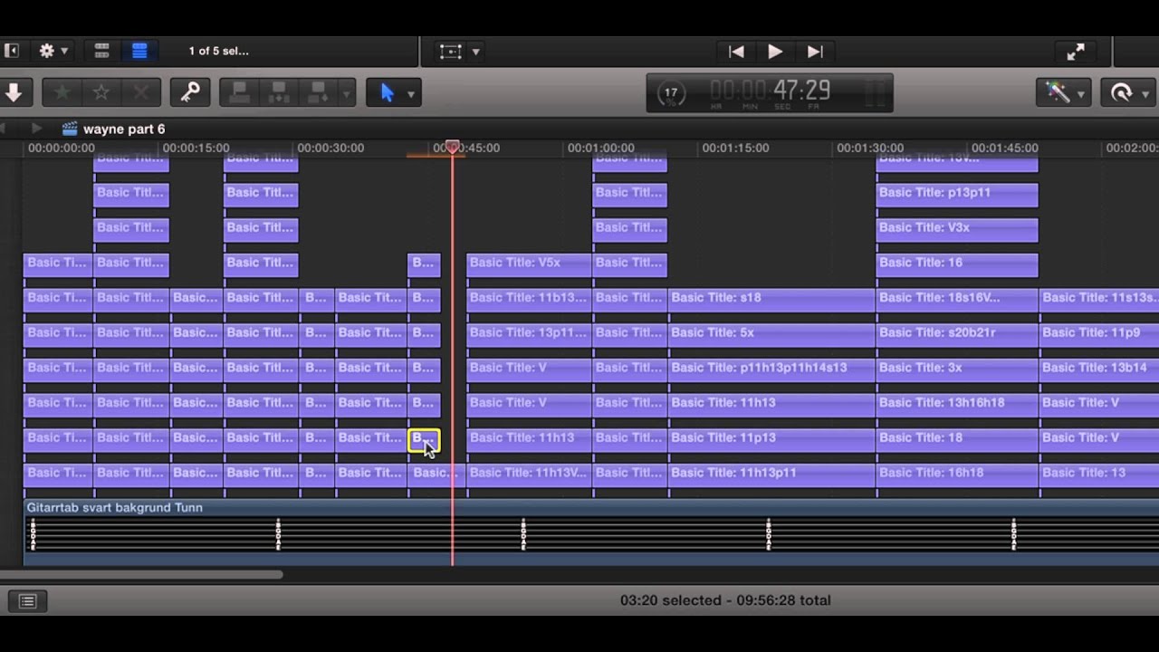 Final Cut Pro X How To Change Duration Of Multiple Clips YouTube